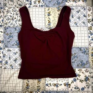 Burgundy Women's Top